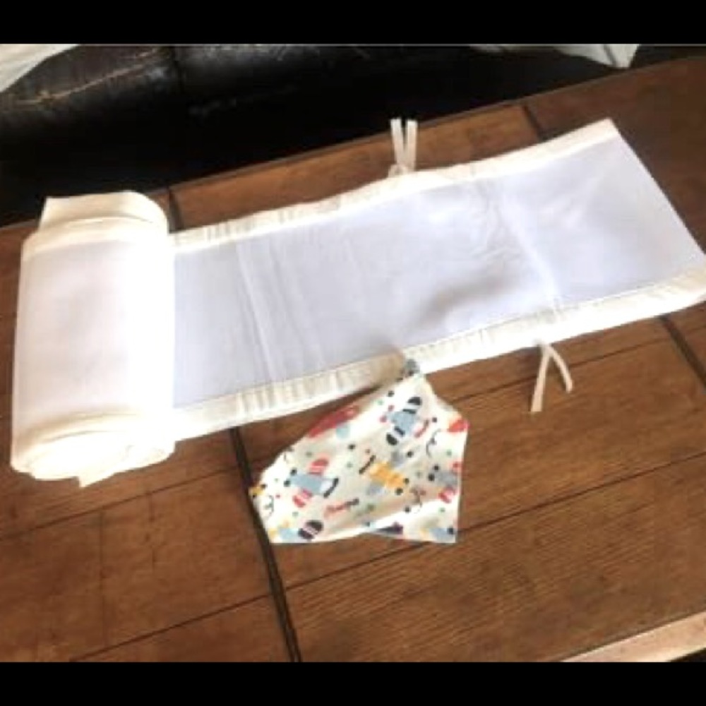 Breathable baby bumper